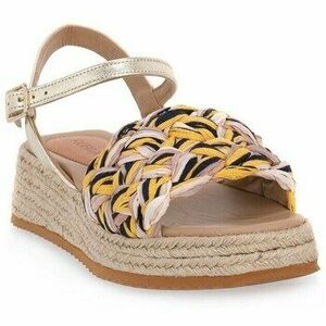 Szandálok / Saruk Frau Fancy Rafia Tricolor kép