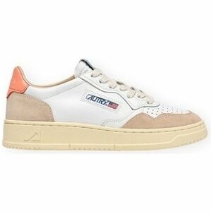 Rövid szárú edzőcipők Autry Medalist Low W - Leat/Suede White/Peache kép