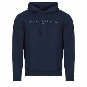 Pulóverek Tommy Jeans TJM REG LINEAR LOGO HOODIE EXT kép