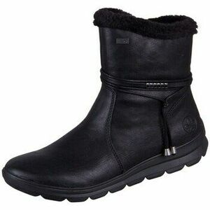 Magas szárú edzőcipők Rieker Schwarz Kuwait Rabbit kép