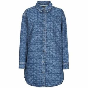 Rövid ruhák Tommy Jeans RLX DNM SHIRT DRESS EI6137 EXT kép