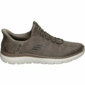 Rövid szárú edzőcipők Skechers 232940-BRN kép