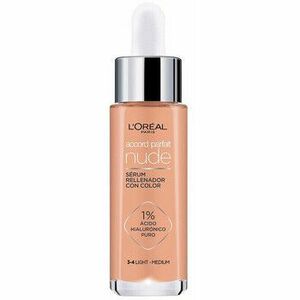 Alapozók L'Oréal Paris Perfect Match Nude Plumping Tinted Serum - 3/4 Light Me kép