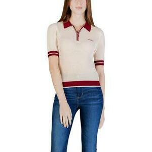 Pulóverek Guess GABRY SS CROPPED POLO SWTR V6GR04 Z0725 kép