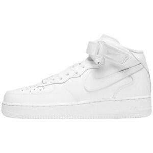 Magas szárú edzőcipők Nike Air Force 1 Mid '07 White kép