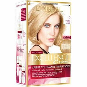 Hajfestés L'oréal Excellence Cream Hair Color - 9 Blond Clair Clair kép