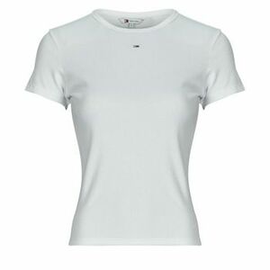 Rövid ujjú pólók Tommy Jeans TJW SLIM ESSENTIAL RIB SS kép