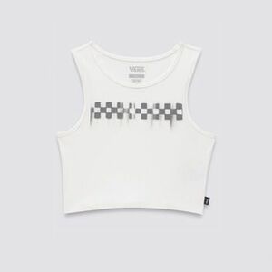 Pólók / Galléros Pólók Vans CHECK WASH FITTED CROP kép