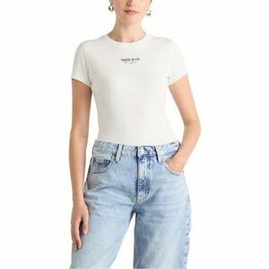 Rövid ujjú pólók Tommy Jeans TJW SLIM ESS LOGO 1 TEE kép