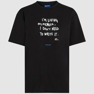 Rövid ujjú pólók Karl Lagerfeld KLJ RELAXED KARLISM TEE kép