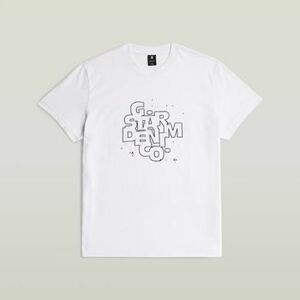 Rövid ujjú pólók G-Star Raw HD PRINT R T kép