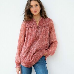 Nyomott voile blúz kép