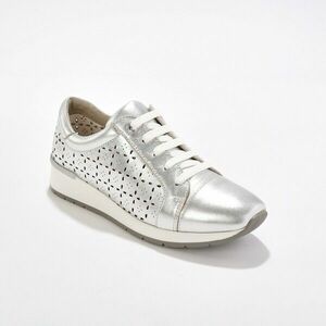 Bőr makk tornacipő, fehér kép