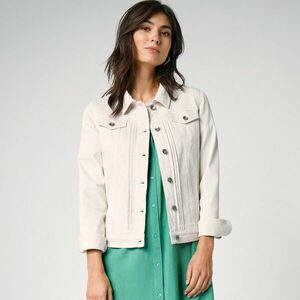 Gombos kabát dekoratív foltokkal kép