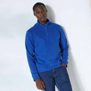 Pulóver cipzáras nyakú pulóver kép