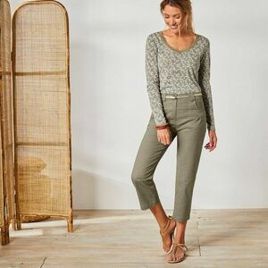 Egyenes sztreccs 7/8 nadrág kép