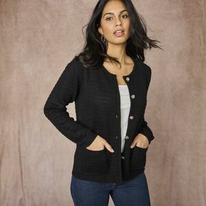 Gombos pulóver, egyszínű kép