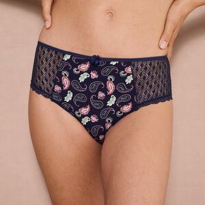 Coria Confidence Lingerie, 2 db-os csipkés maxi bugyi kasmír mintával kép