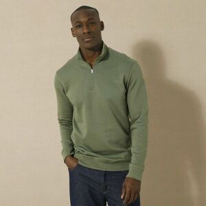 Sweatshirt cipzáras állógallérral kép