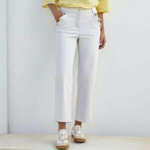 Egyenes 7/8-as twill nadrág kép