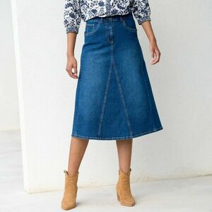 Kiterjedt farmer midi szoknya kép