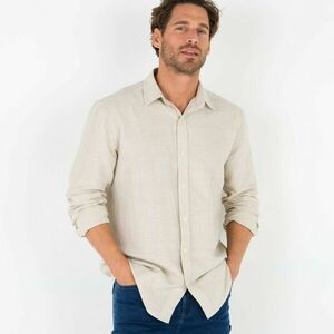 Stretch pamut-vászon ing hosszú ujjakkal kép