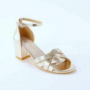 Szandál arany sarkú kép