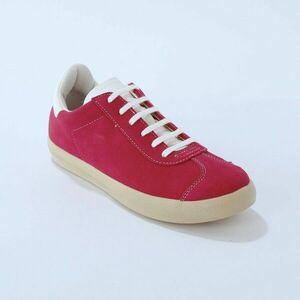 Vintage színes bőr tornacipő kép