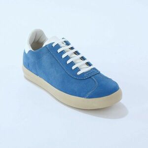 Vintage színes bőr tornacipő kép