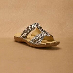 Nyomtatott bőrpapucs kép