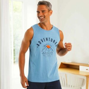 Pizsama felső középen nyomtatott mintával kép