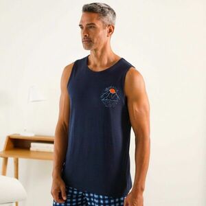 Pizsama felső középen nyomtatott mintával kép