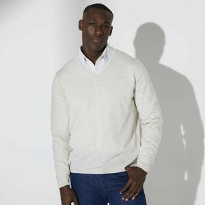 V-nyakú pulóver, 100% akril kép