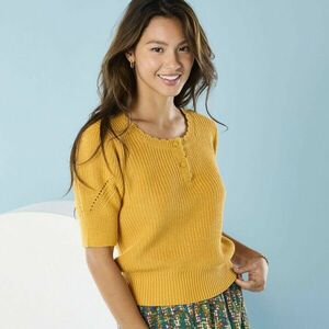 Kötött ing könyökig érő ujjakkal, kisebb testalkatúak számára kép