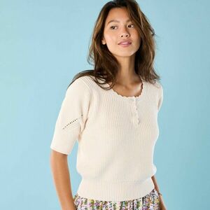 Kötött ing könyökig érő ujjakkal, kisebb testalkatúak számára kép