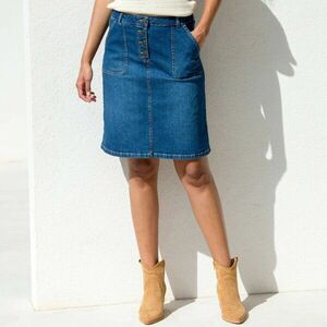 Bővített farmer ruha kép