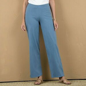 Széles trikónadrág elasztikus derékkal kép