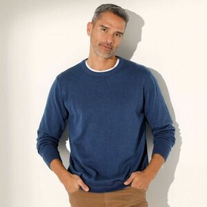 Pulóver kerek nyakkal és hosszú ujjal kép