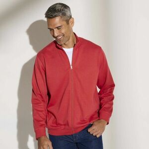 Egyszínű cipzáras pulóver kép