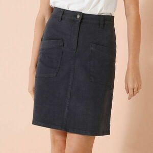 Hosszabbított szoknya zsebekkel kép