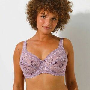 Csipkés felhúzható melltartó, merevítővel kép