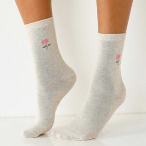 7 pár rózsás mintás zokni készlet kép