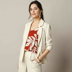 Blézer lenvászon keverékkel kép