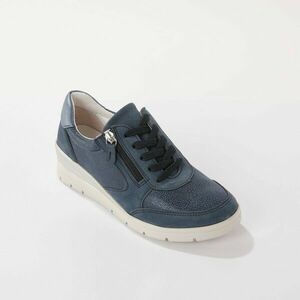 Bőr tornacipők rugalmas betétekkel kép