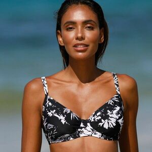 Párnázott bikini melltartó Tabika mintával, aládrótozott kép