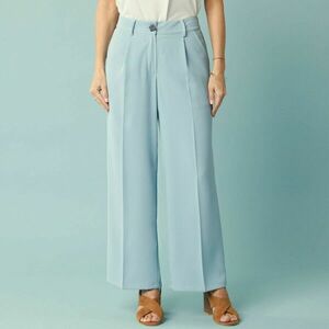 Széles nadrág kis testalkatúaknak kép