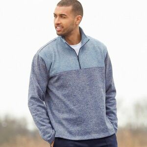 Állógalléros és cipzáras pulóver kép