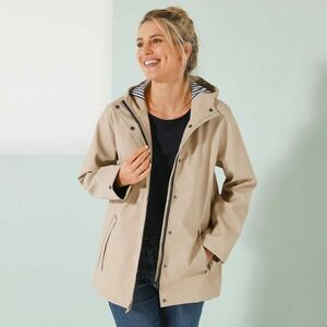 Vízálló kabát kapucnival kép