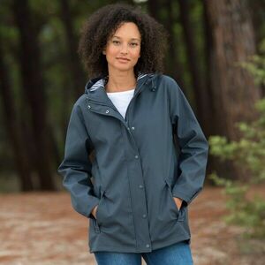 Vízálló kabát kapucnival kép