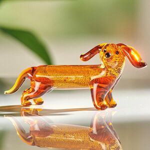 Üveg miniatűr Mopsz kép